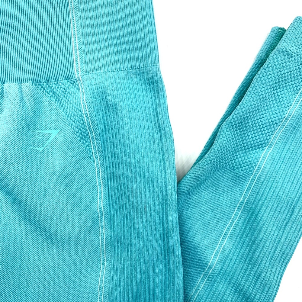 Gymshark Ultra Seamless Teal Leggings